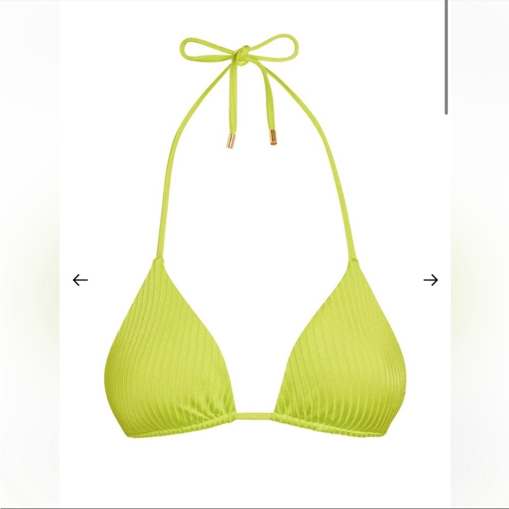 Monday Swim XL bikini top in Zest
